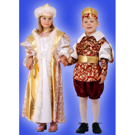 Karnevalový kostým KRÁLOVNA - šaty, čelenka