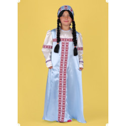 Karnevalový kostým RUSKÉ DĚVČE - šaty,čelenka
