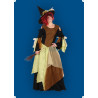 Karnevalový kostým Čarodějnice IV - šaty,klobouk