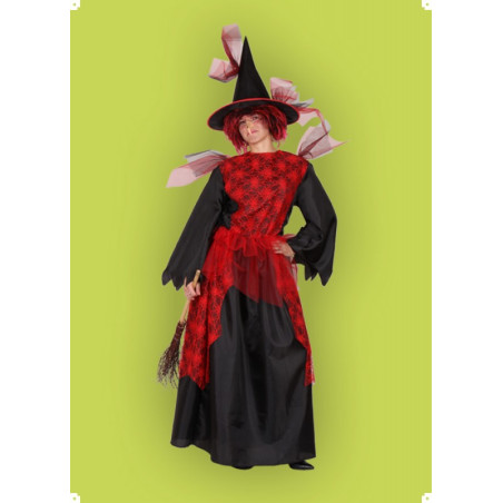 Karnevalový kostým Čarodějnice V - šaty,klobouk