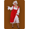 Karnevalový kostým Kroj - 2x spodnička, sukně, halena, vesta, čepec