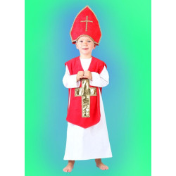 Kostým Mikuláš dětský - košile,ornát,čepice