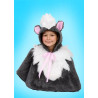 Karnevalový kostým Kočka - pelerína s kapucí