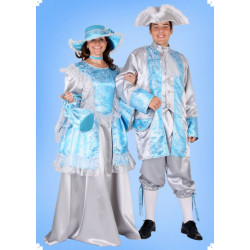 Karnevalový kostým Rokoko dáma - šaty