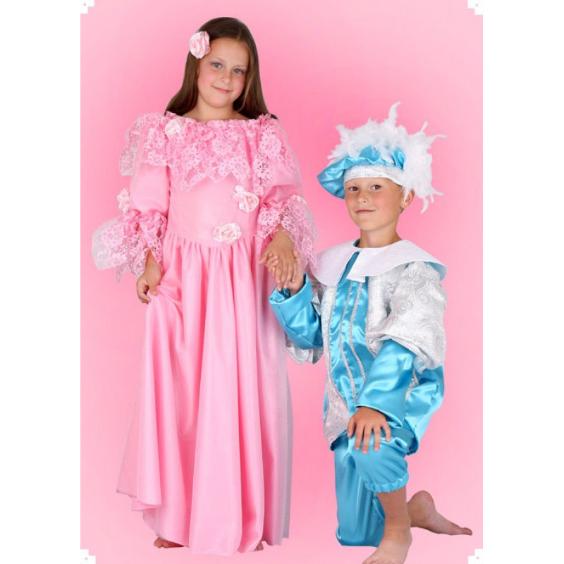Karnevalový kostým Princezna Růženka - šaty
