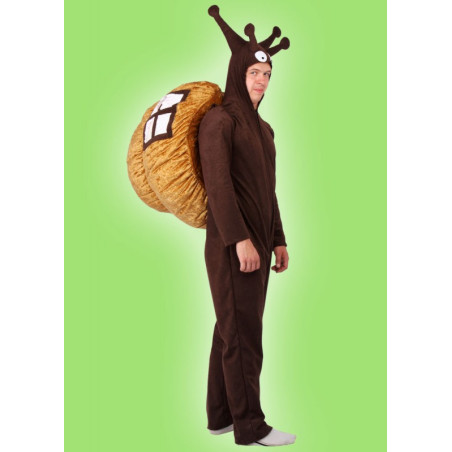 Karnevalový kostým ŠNEK - overal s kapucí, ulita