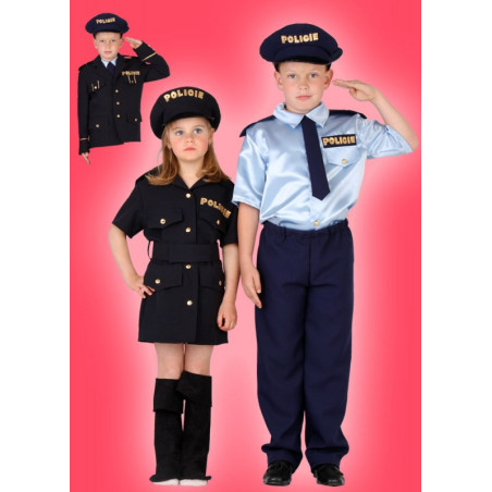 Karnevalový kostým POLICISTKA - šaty
