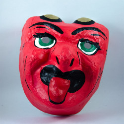 Maska - čert červený dětský