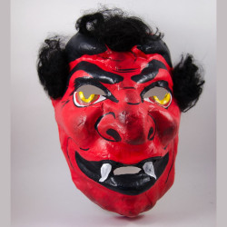 Maska - čert červený dospělý